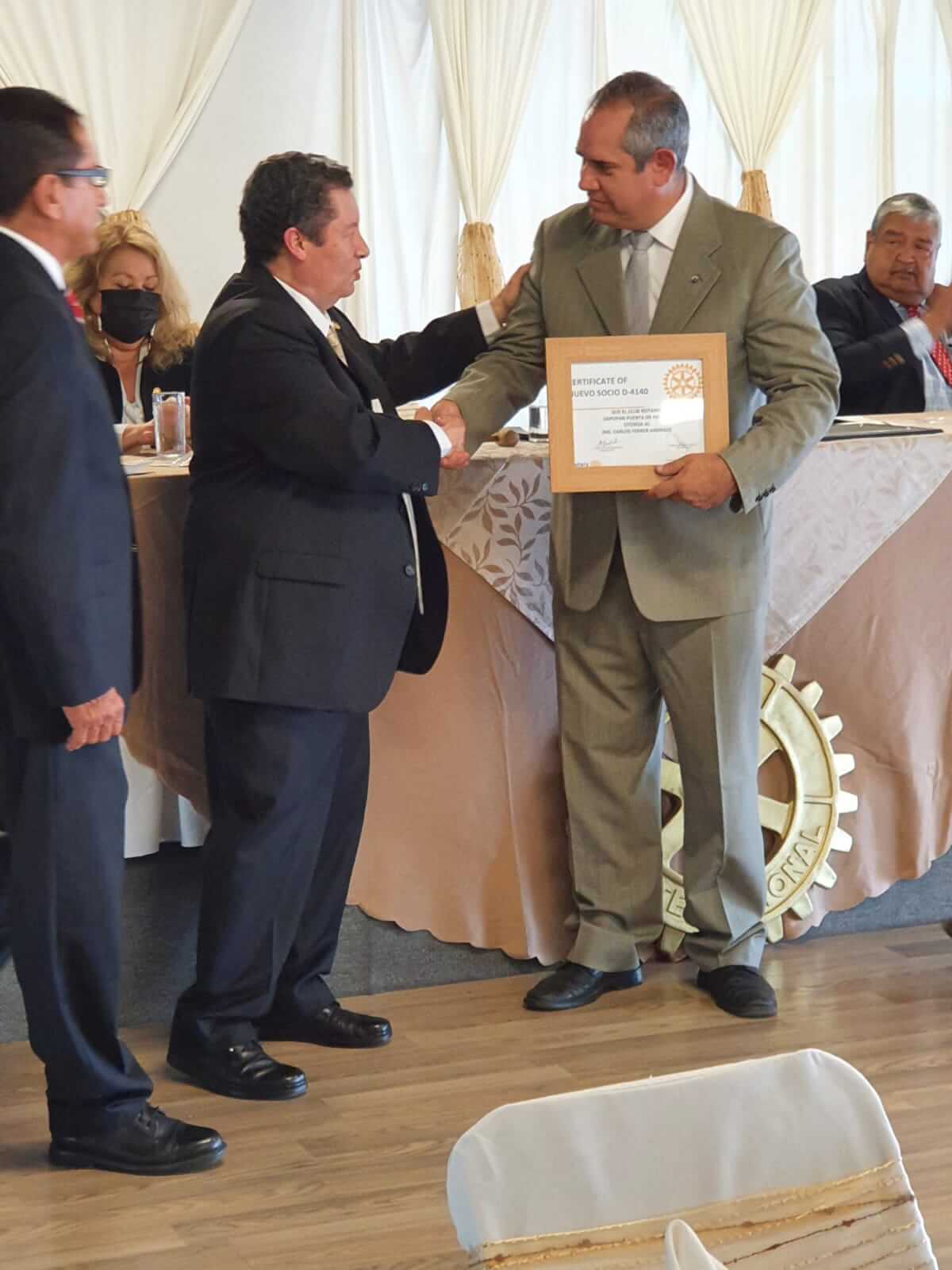 Entrega de certificado